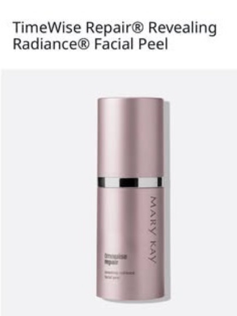 Mary Kay TimeWise Revealing Radiance Facial Peel